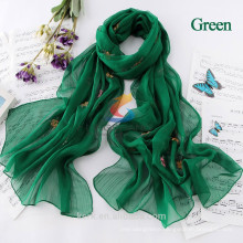 Butterfly Ladies Scarves 2015 Bohemia Fashion Style Silk Chiffon Scarf Womens Scarfs polyester Scarves